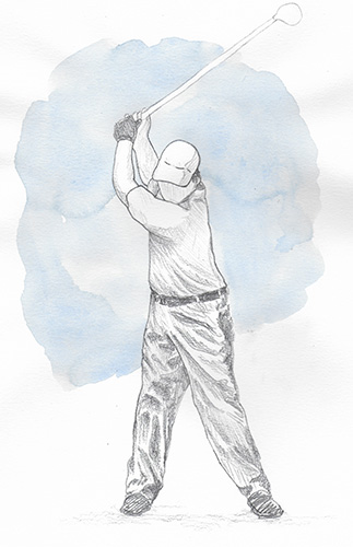 Golf Backswing